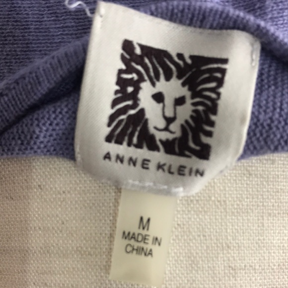 Ann Klein Asymmetrical Sweater / Poncho. - Picture 6 of 8